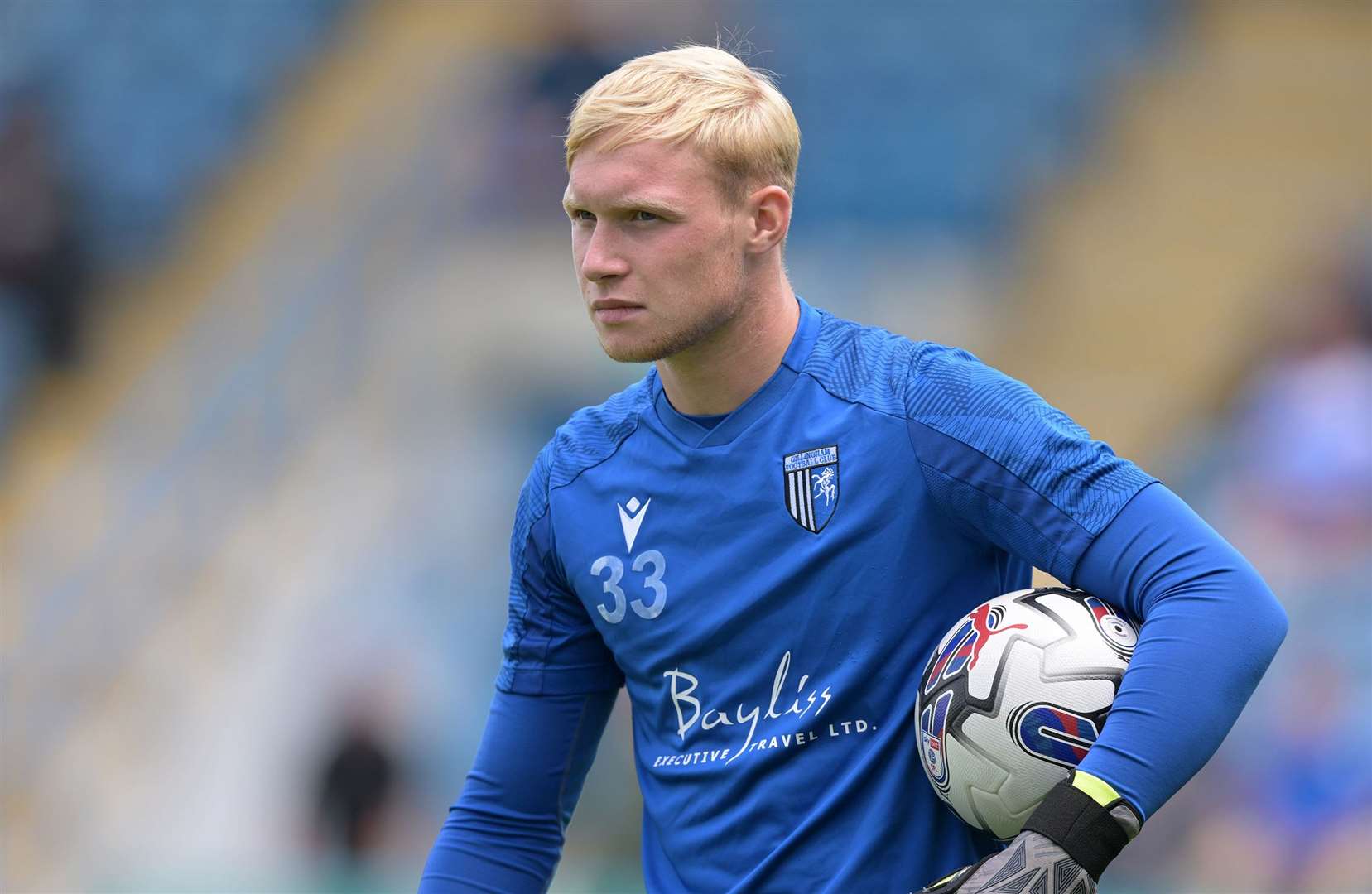 Gillingham youth keeper Taite Holtam has joined Faversham Town on loan Picture: Keith Gillard