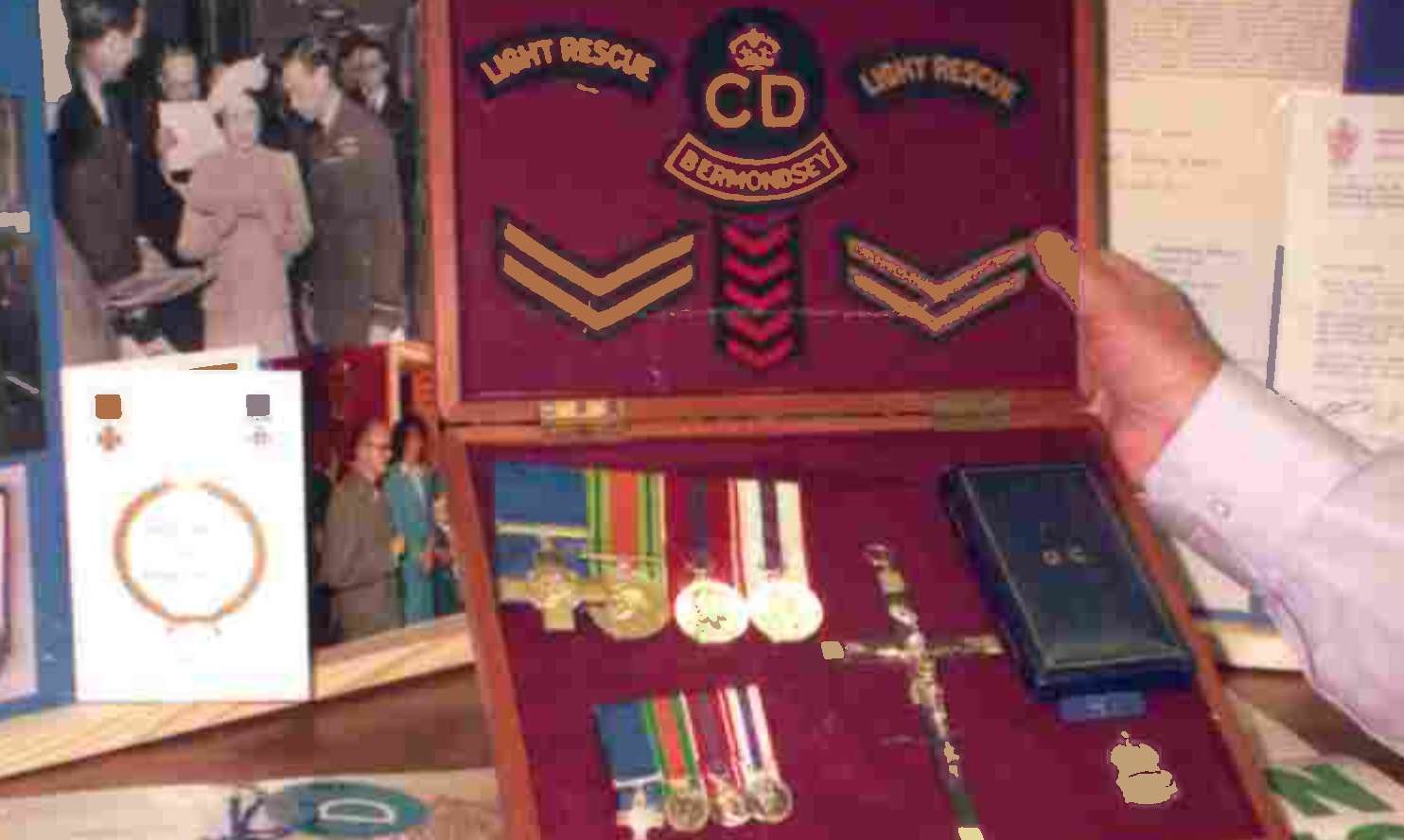 The case of medals stolen in the burglary that has left a family heartbroken