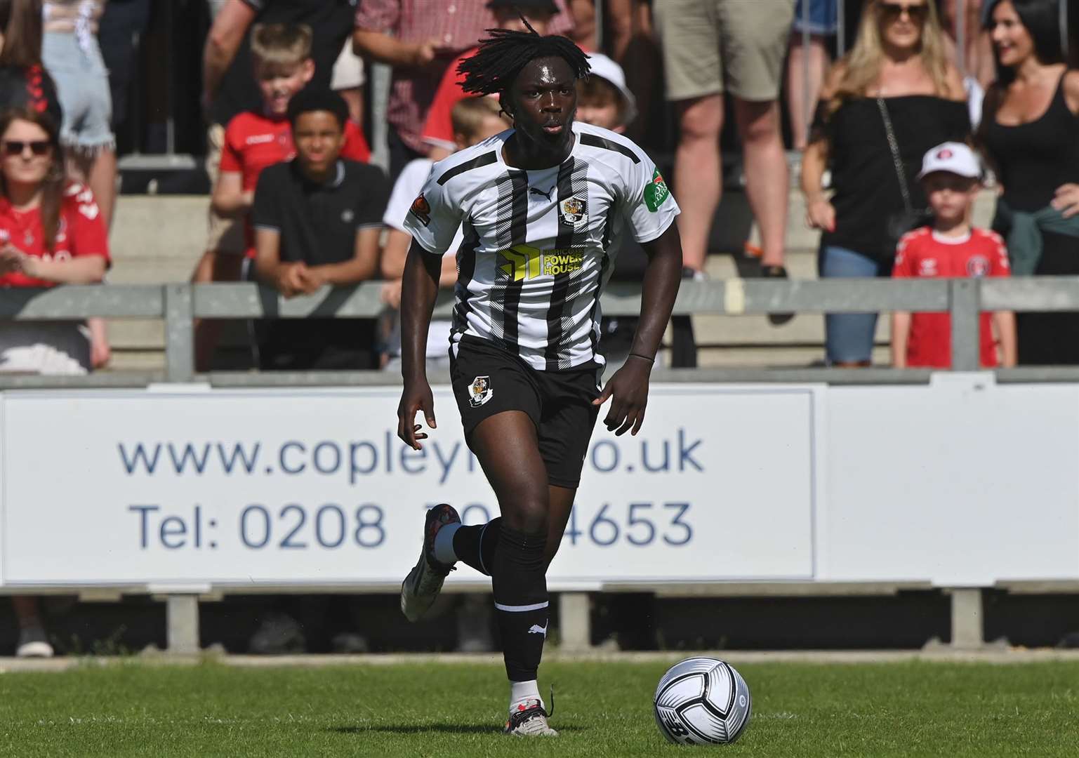 Ali Mansaray - another Dartford academy product on the fringes of the first team. Picture: Keith Gillard
