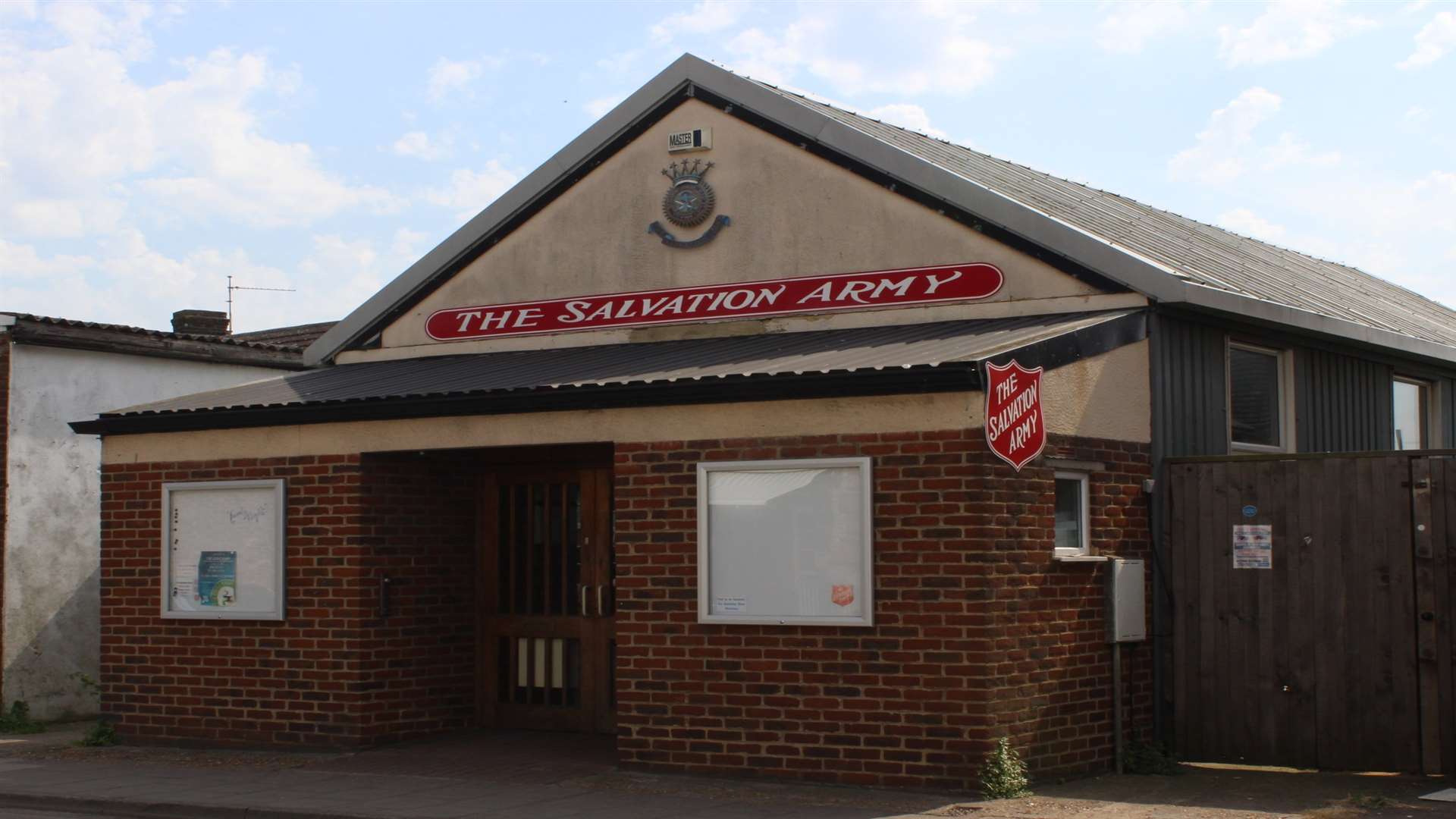 The Salvation Army hall in Sheerness