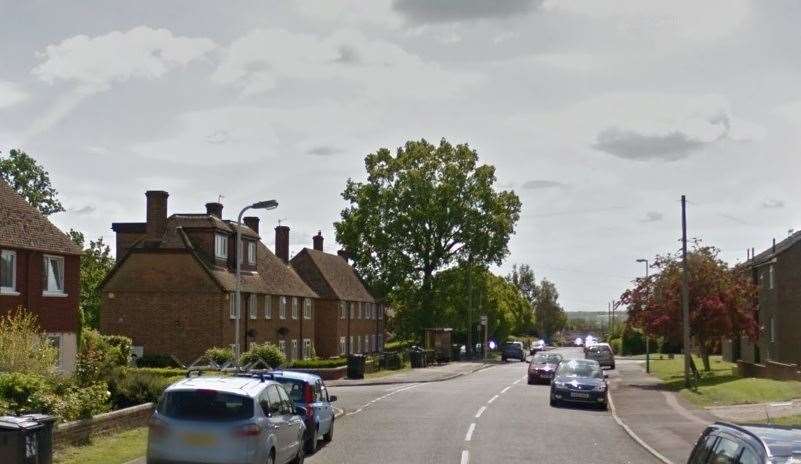 Police were called to Trench Road in Tonbridge. Picture: Google