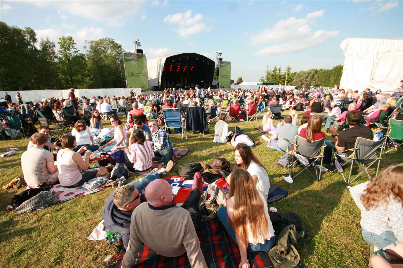 Forest live is known for its laidback atmosphere Picture: Ian Martin