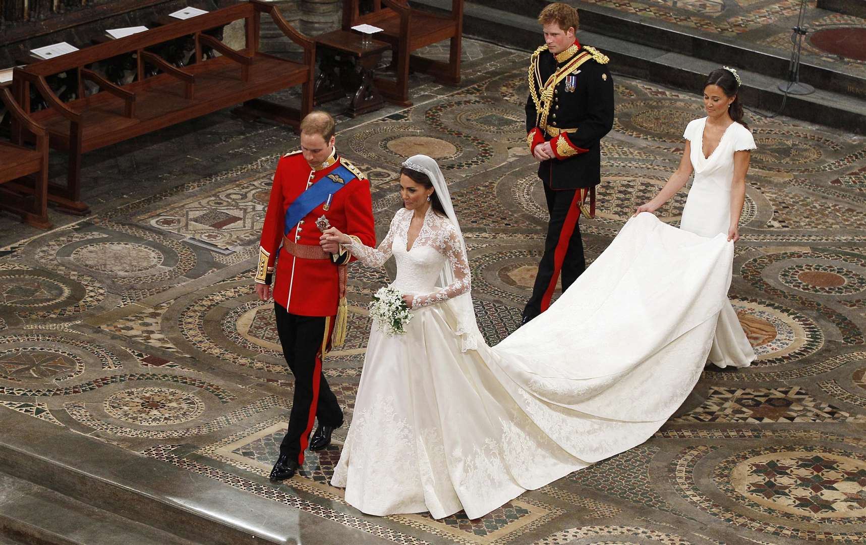 William and Kate married in 2011 (Kirsty Wigglesworth/PA)