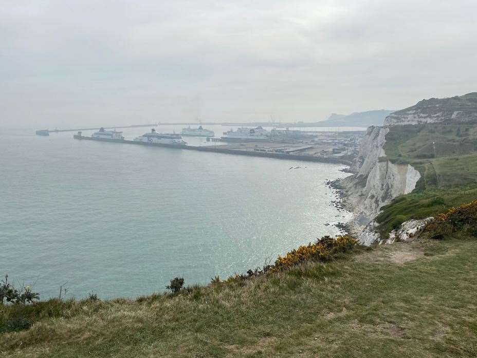 The White Cliffs of Dover are the destination for many
