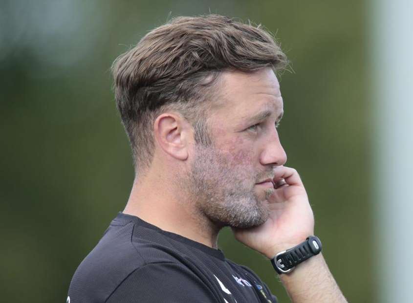 Maidstone boss Jay Saunders Picture: Martin Apps