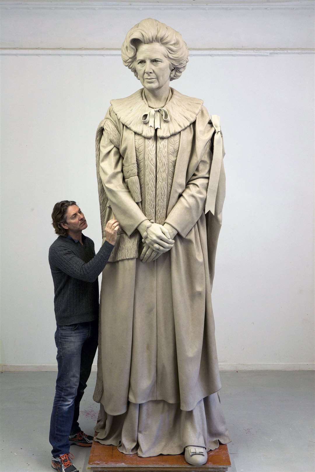 The statue is set to be erected in her home town of Grantham, Lincolnshire (Douglas Jennings/PA)