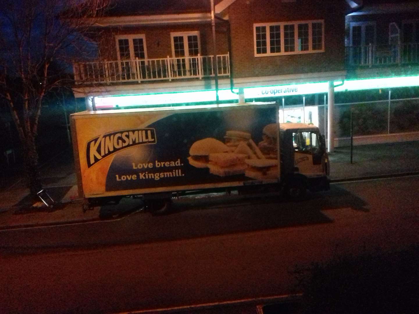 A delivery allegedly made at 6.35am. Pic: Paul Elliott