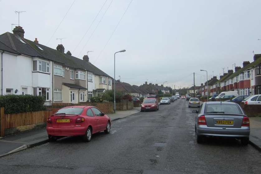 The woman was held at a house in Abbey Road, Gravesend