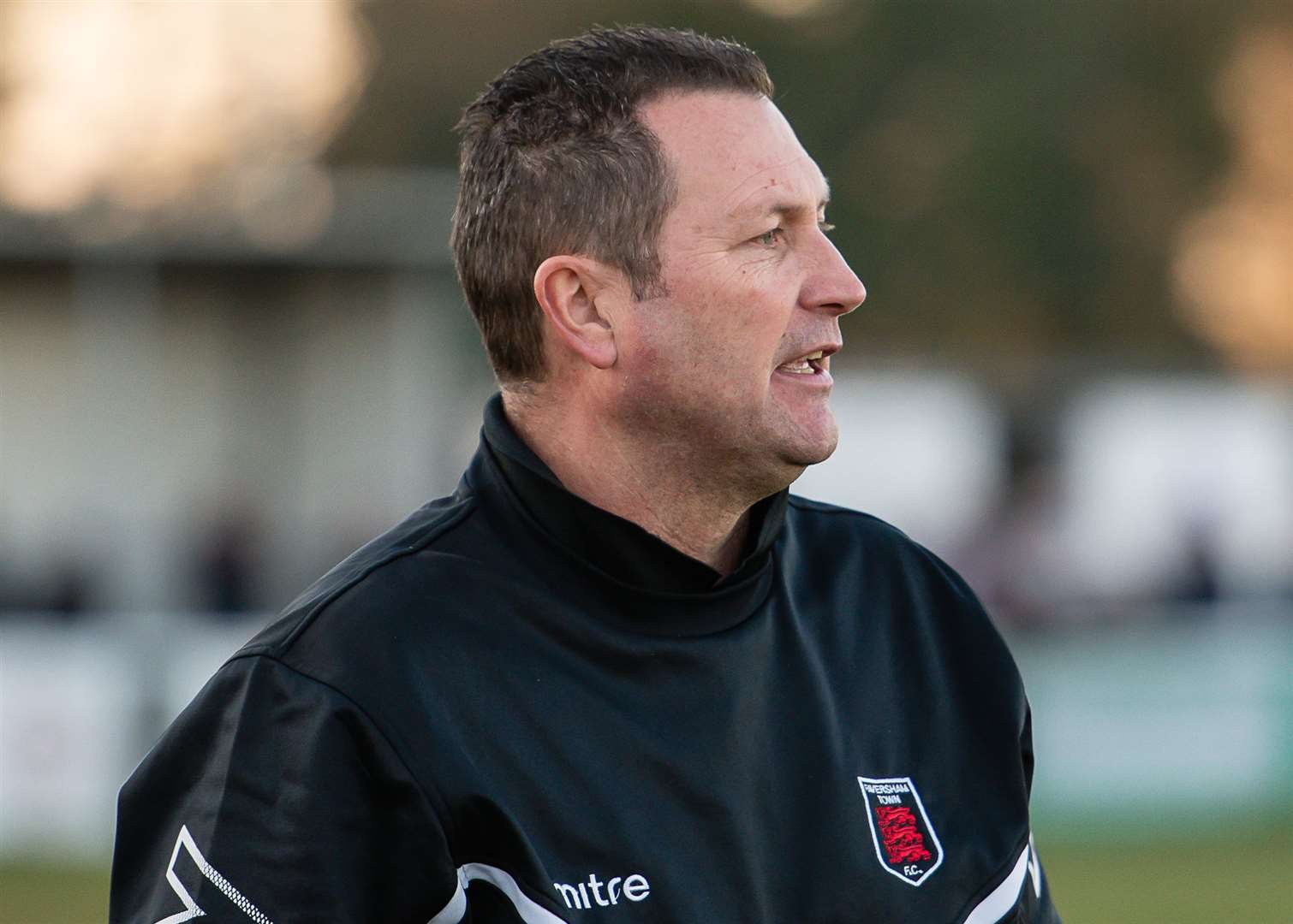 Faversham joint-manager Phil Miles. Picture: Alan Langley