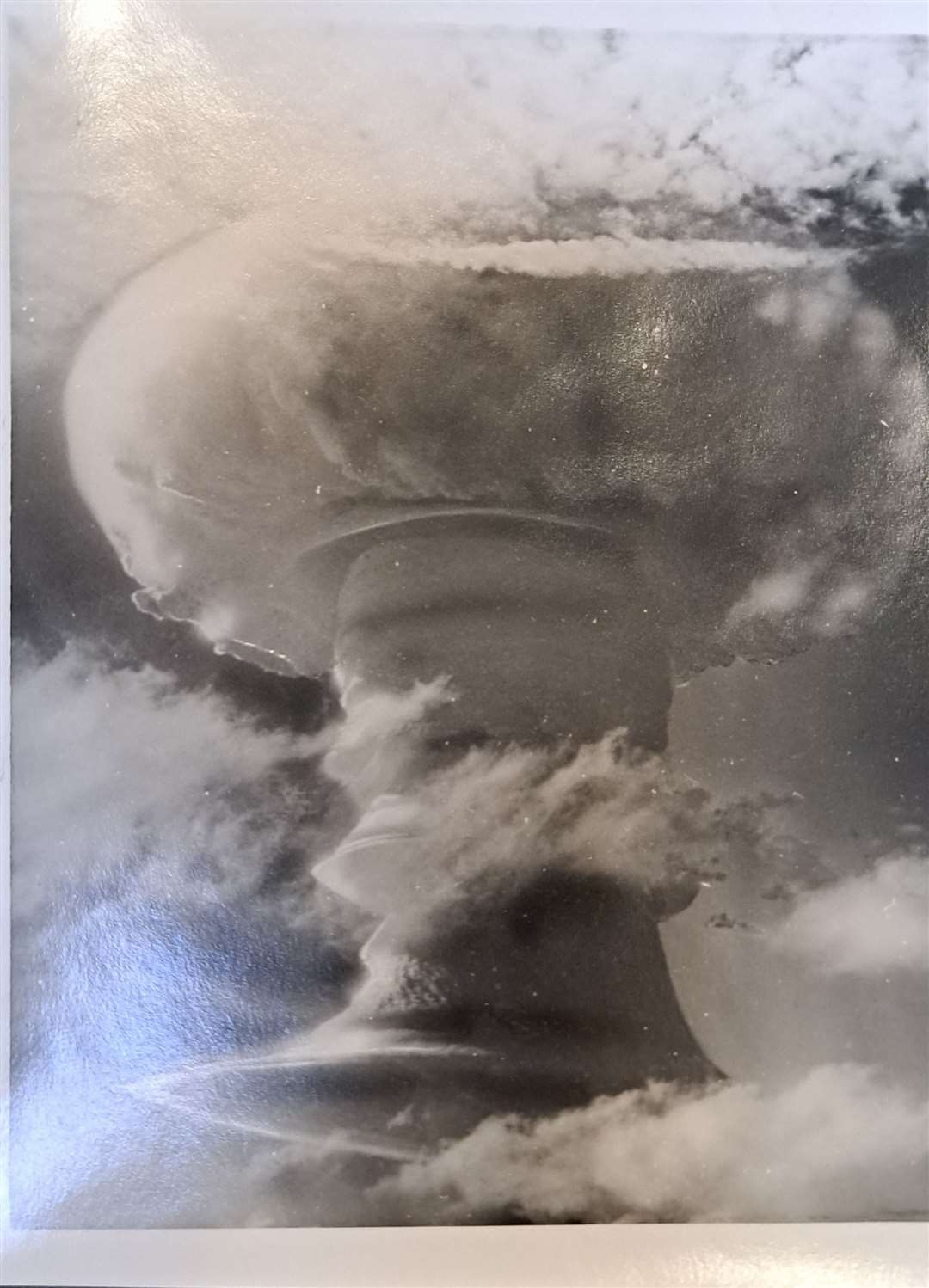 The mushroom cloud from Grapple X