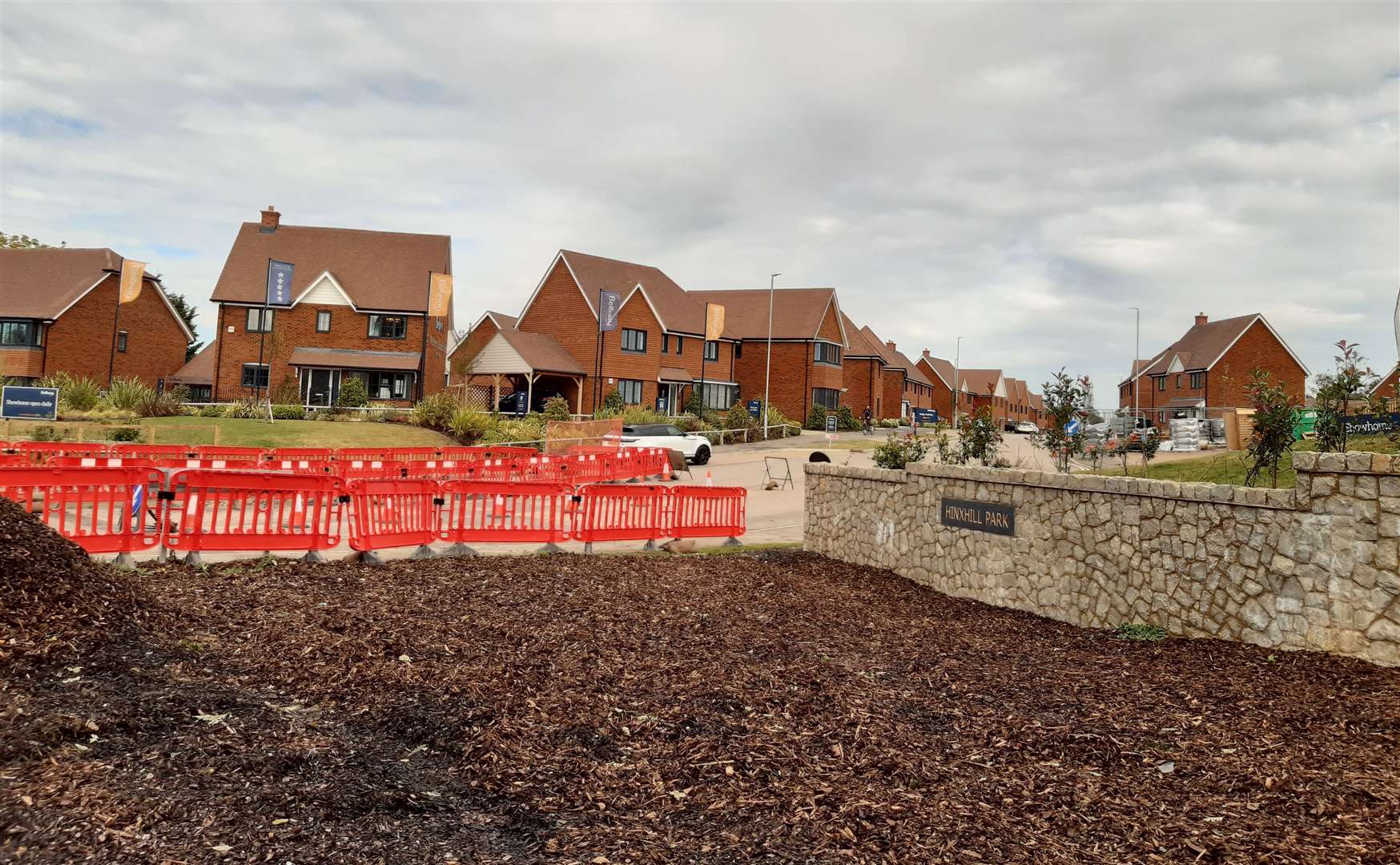 The Hinxhill Park estate is set to feature 192 homes