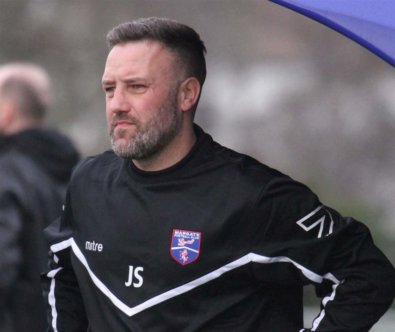 Margate manager Jay Saunders Picture: Don Walker
