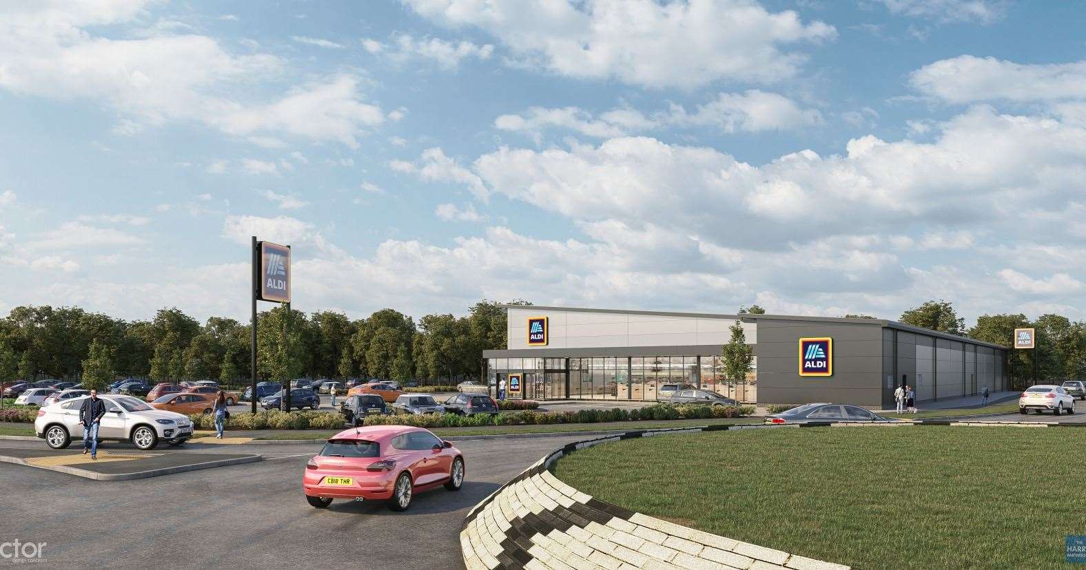 How Waterbrook Park's Aldi could look