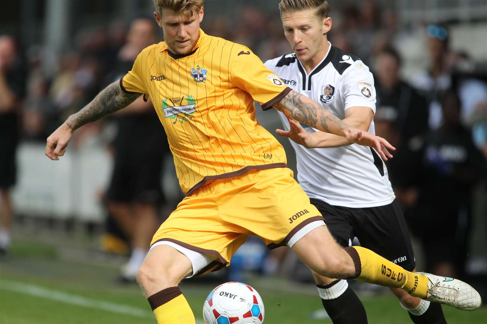 Dean Beckwith in action for Sutton United Picture: John Westhrop
