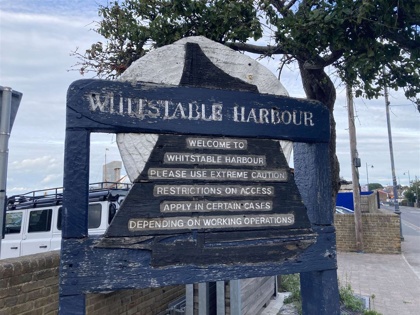 Entrance to Whitstable Harbour