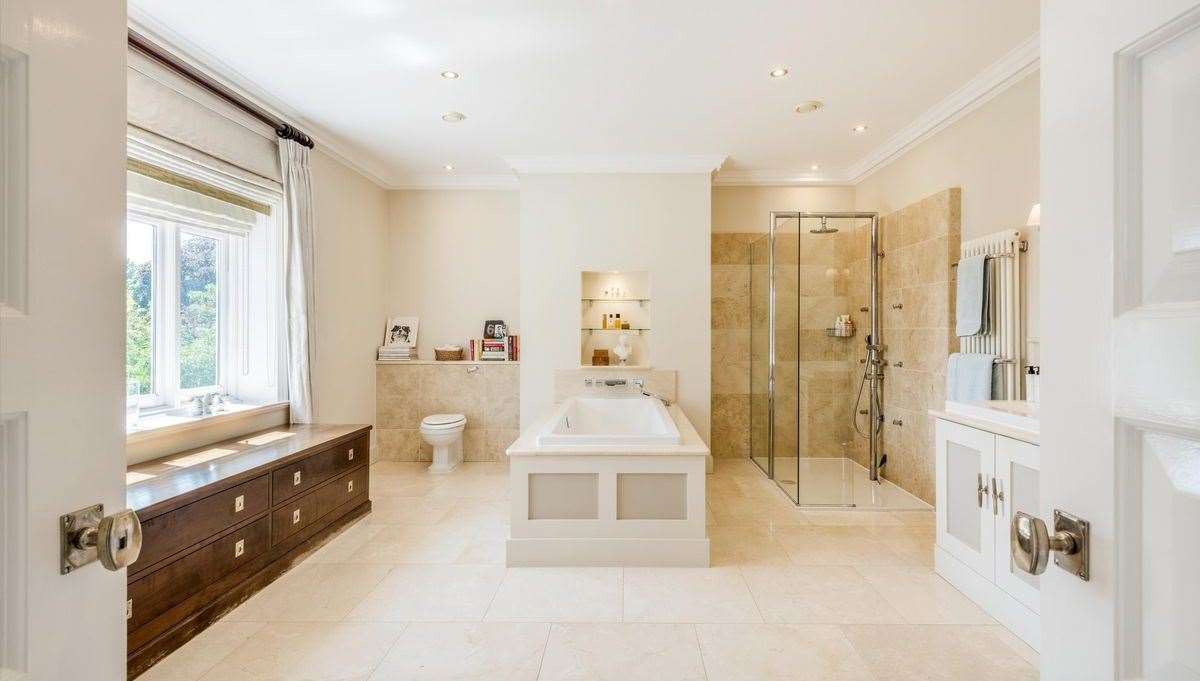 There are also six bathrooms including en-suites.Picture: Knight Frank