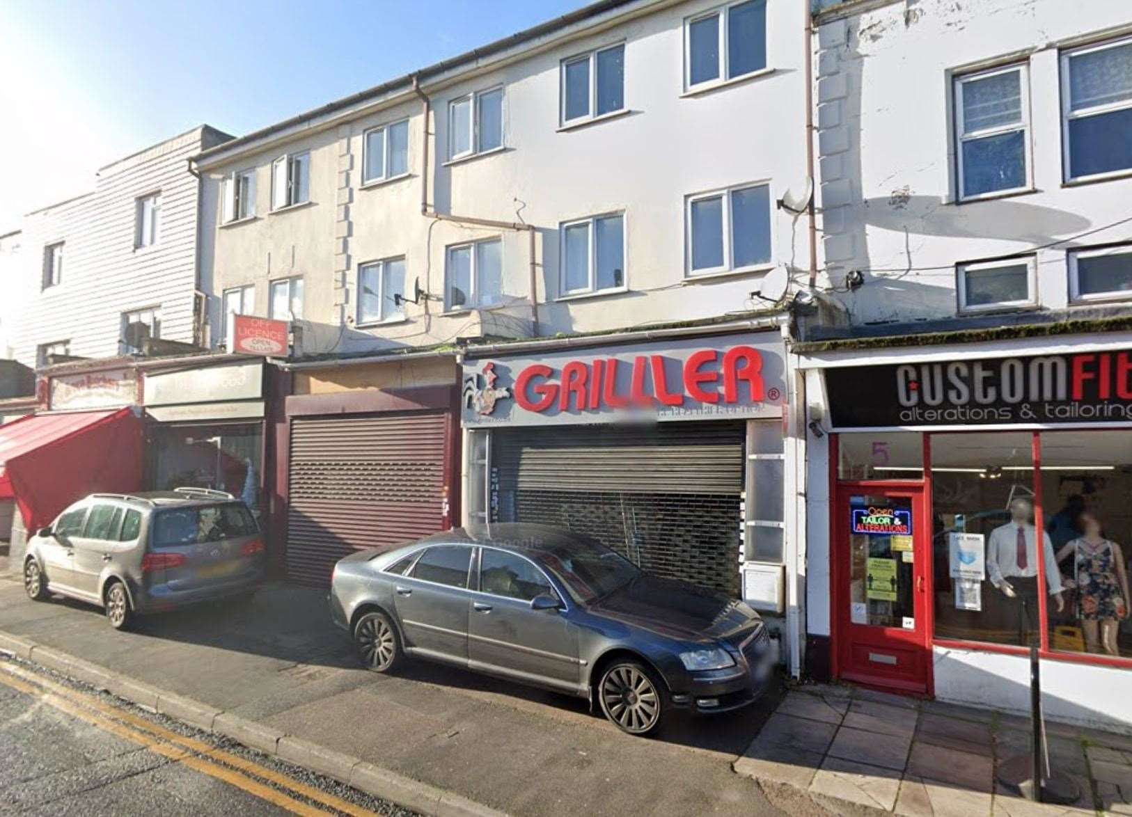 Griller in Canterbury Street, Gillingham. Picture: Google Streetview