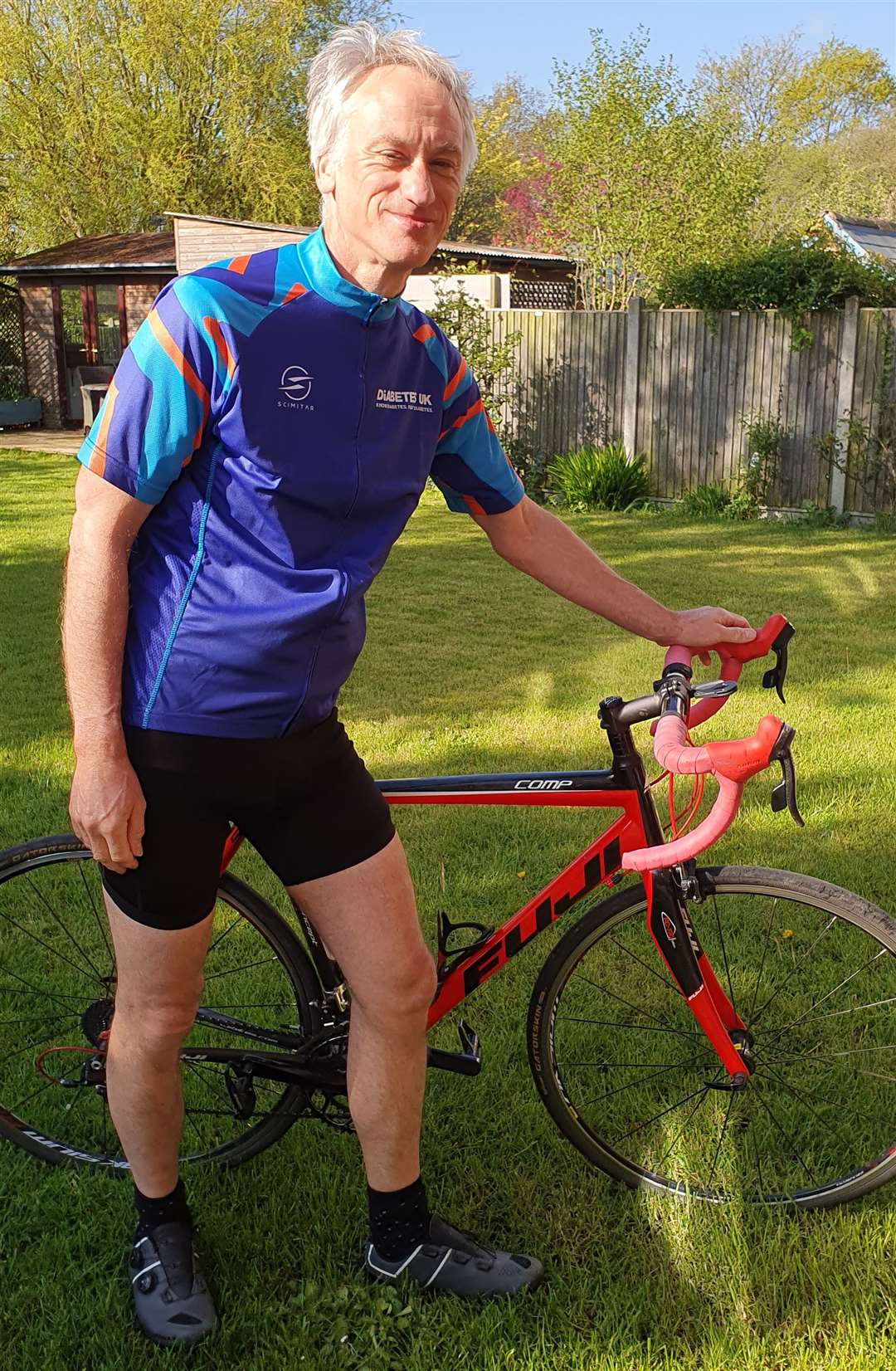 Karl Royer is taking part in a charity cycle ride to raise money for Diabetes UK.