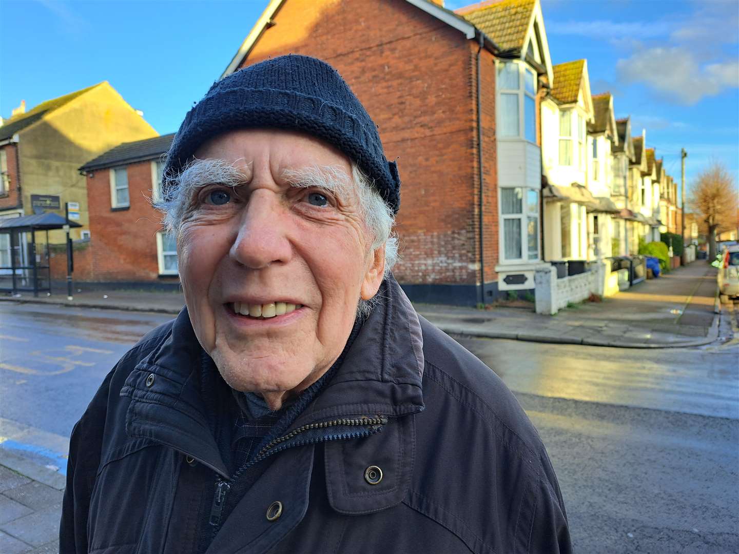David Smith, 84, said that people would get used to the new road layout and the Herne Bay plaza could be good for the town