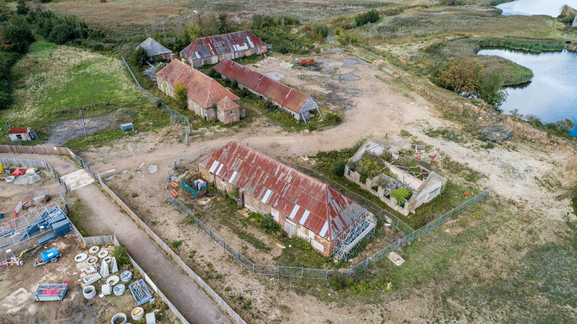 Existing buildings will be turned into a 'heritage hub' and country park visitor centre