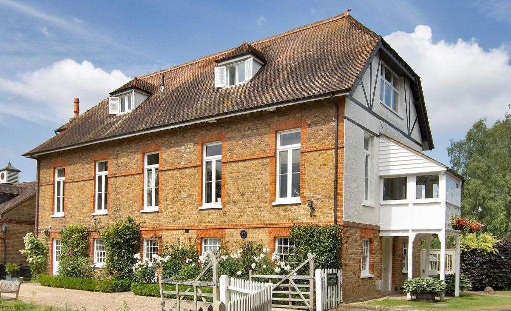 A former watermill has been converted in Hunton, near Maidstone. Picture: Harpers and Hurlingham