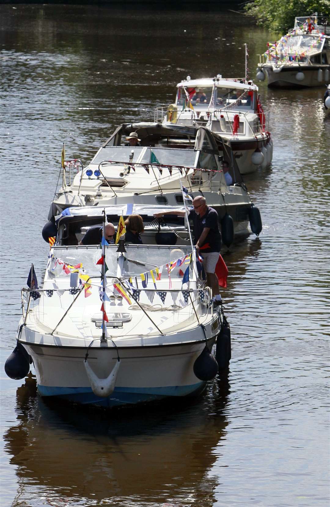 The Mayor's swan-upping cruise and flotilla