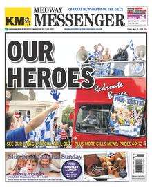Medway Messenger front page May 29