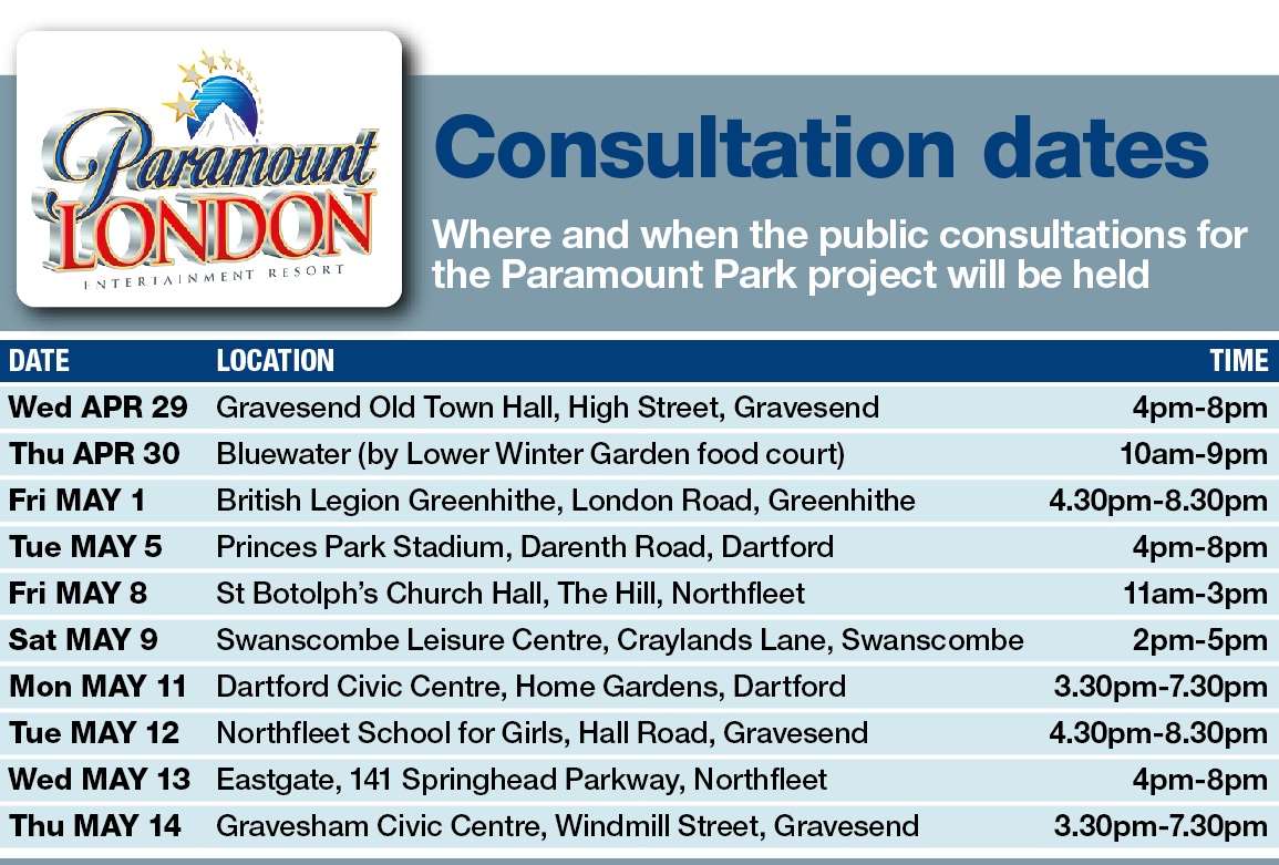 Consultations in Dartford and Gravesham run from April 29 to May 14