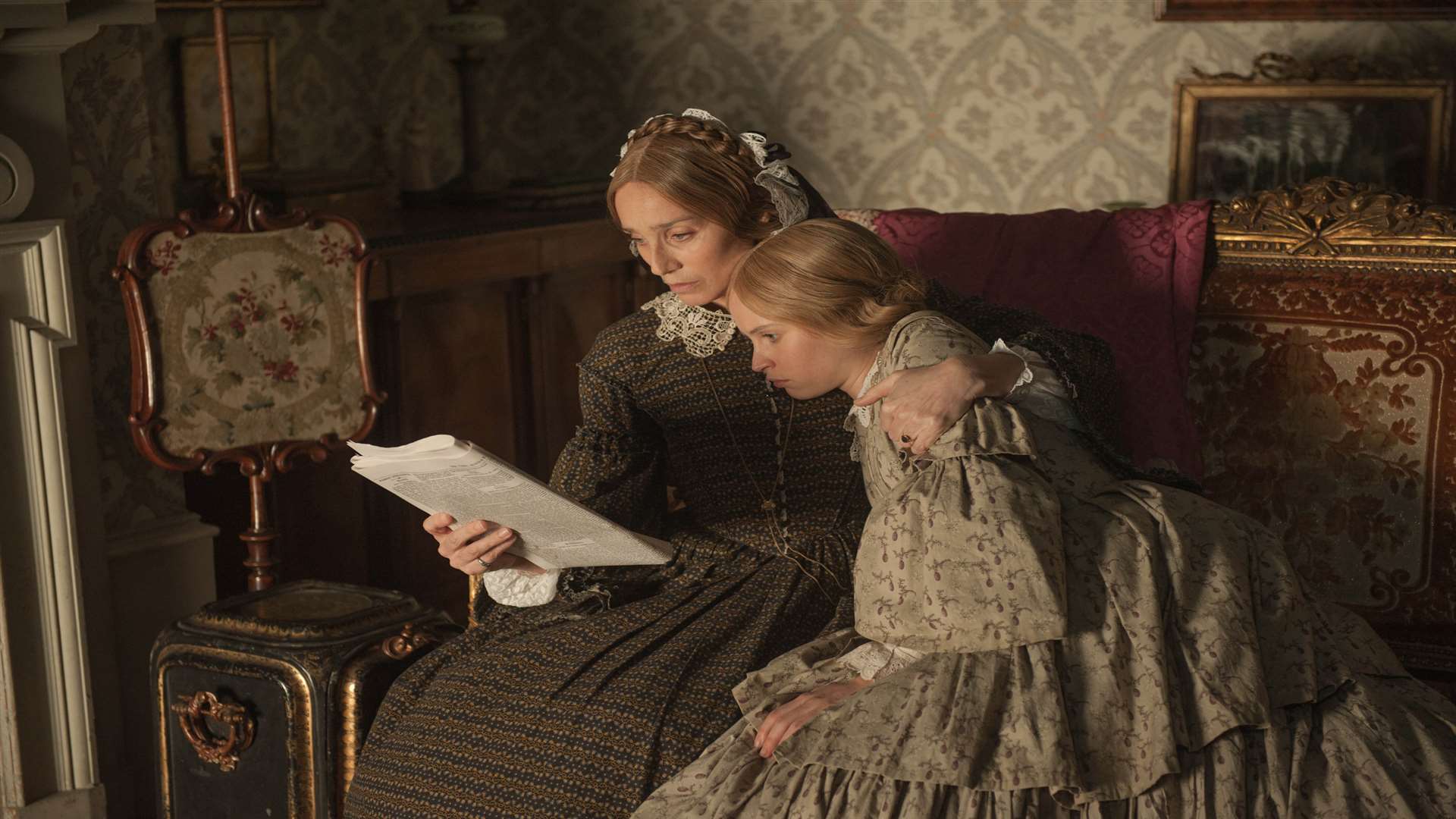 The Invisible Woman, with Kristin Scott Thomas and Felicity Jones. Picture: PA Photo/Lionsgate.