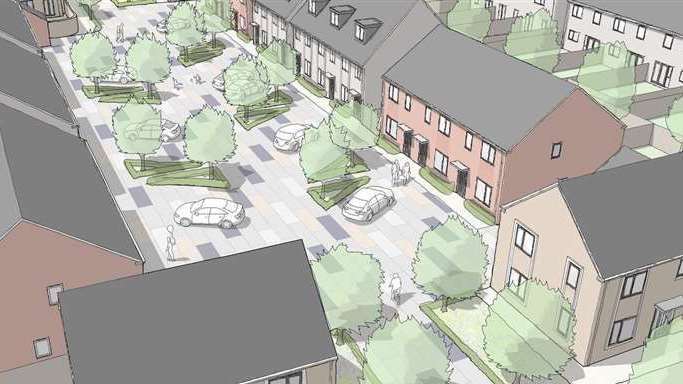 Artist impressions of the Taylor Wimpey development plans near Dartford. Picture: Taylor Wimpey