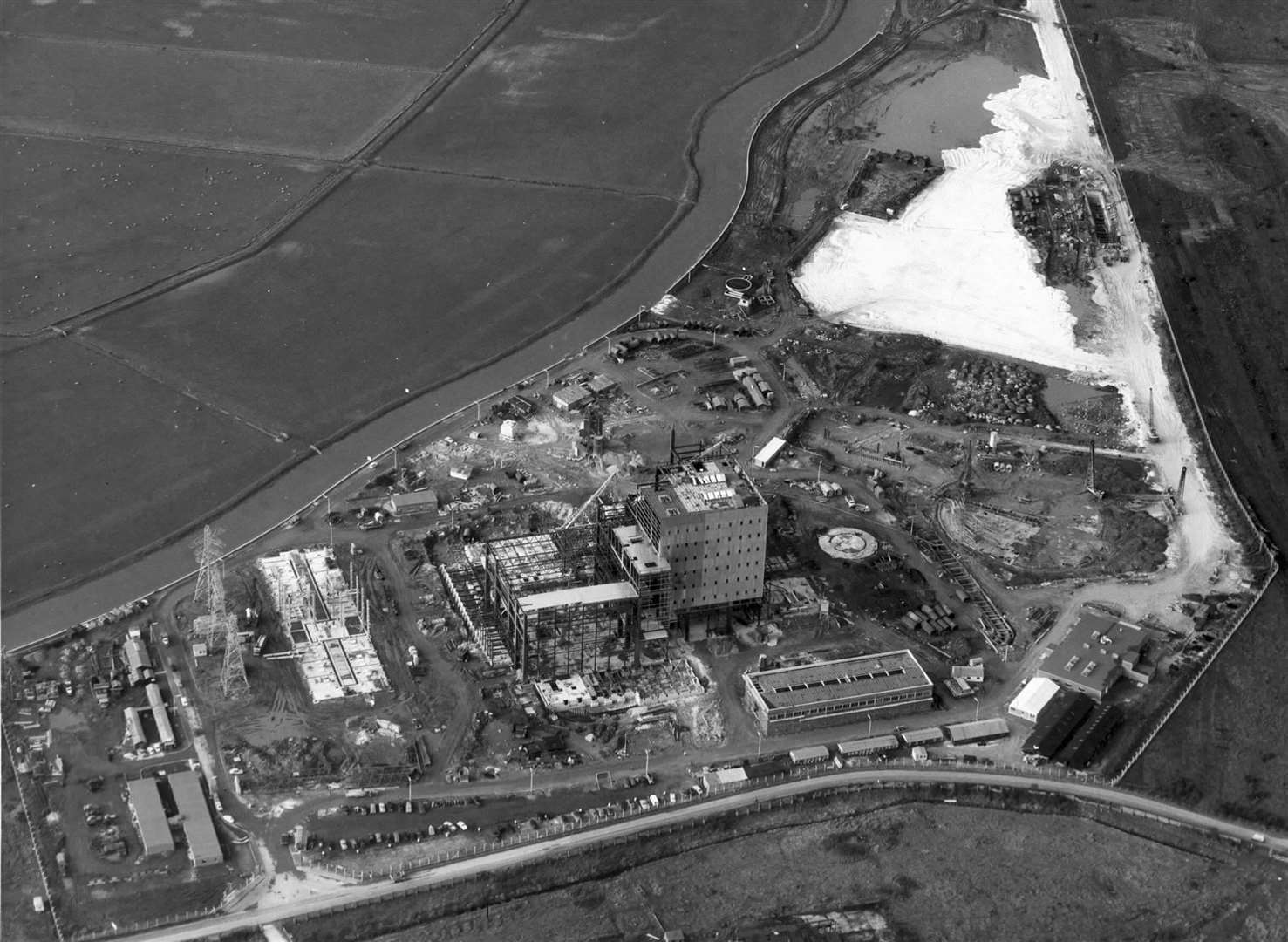 Richborough power station, December 1960. Picture: Skyfotos