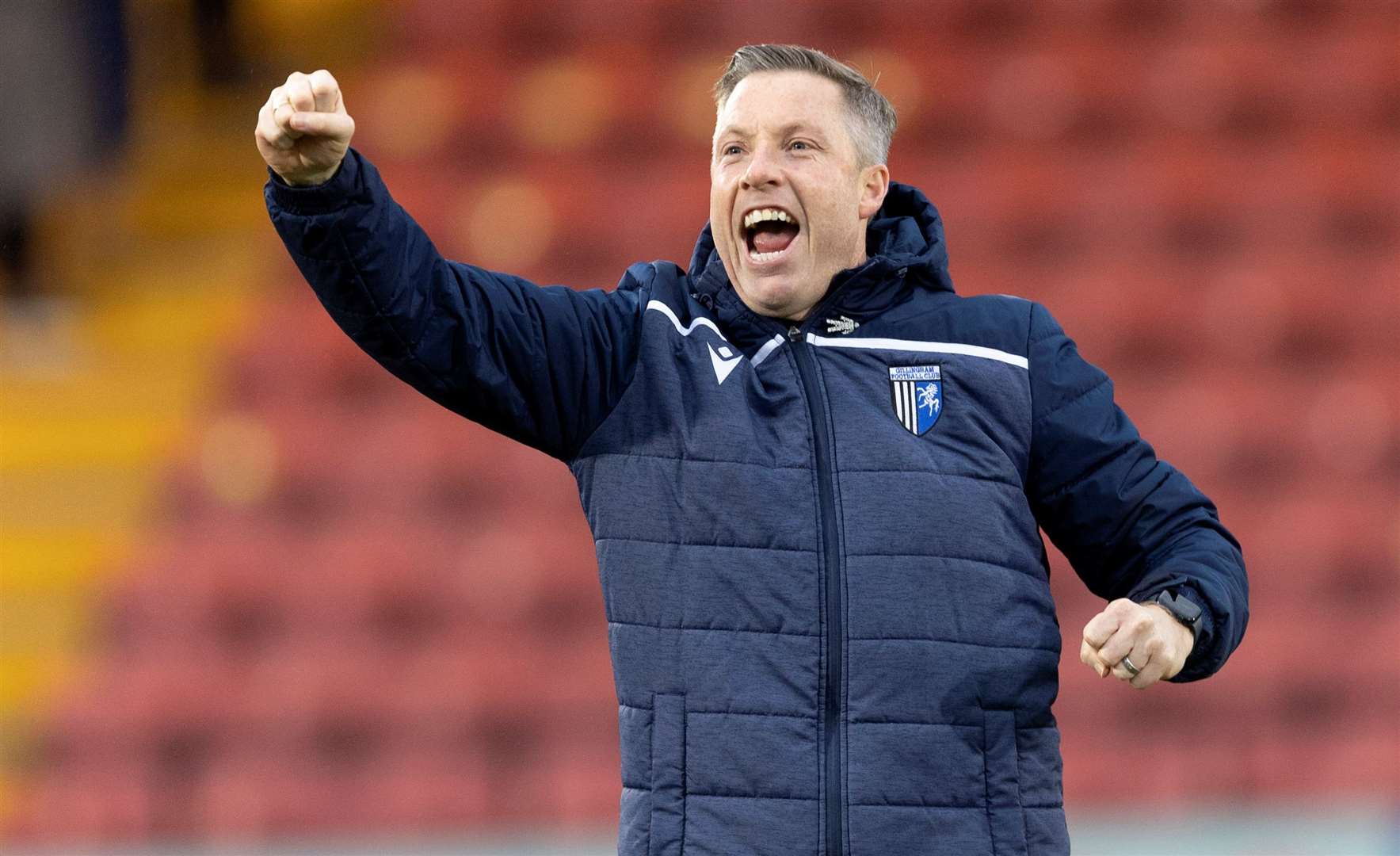 Manager Neil Harris has led the Gills to a run of fine form since January