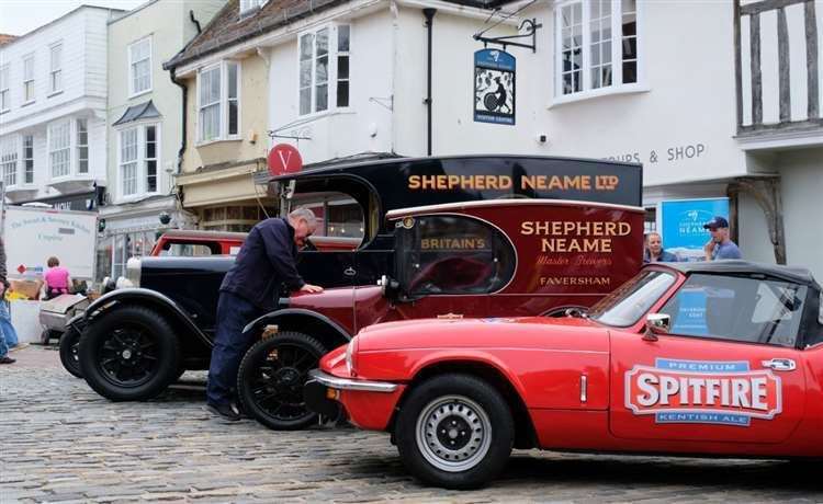 The Faversham Festival of Transport will take over the market town for two days. Picture: James Adley