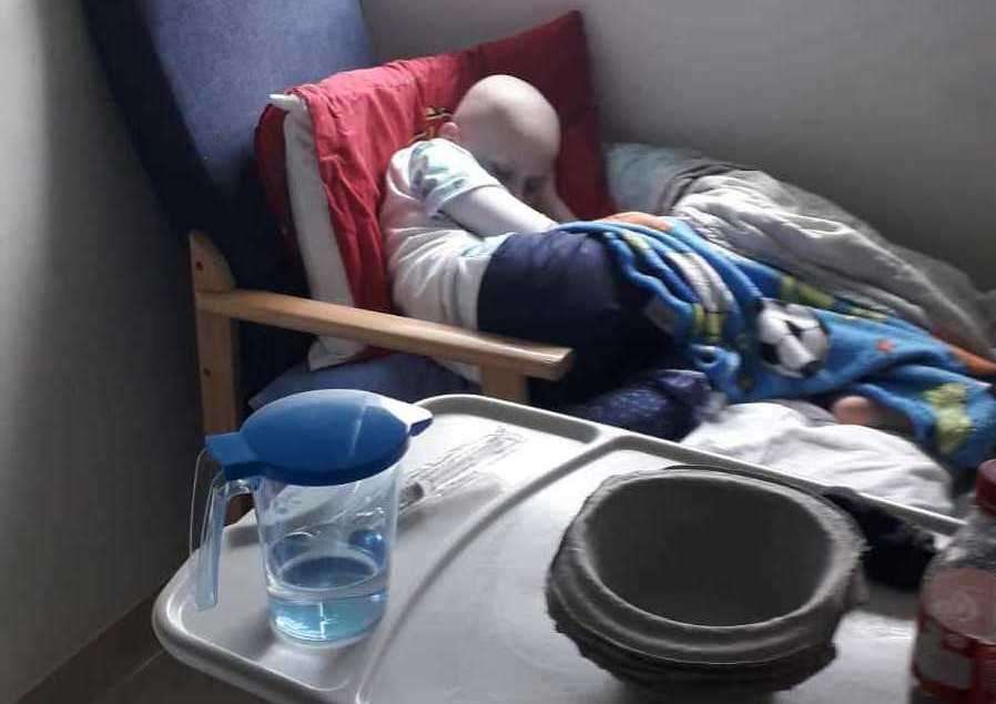 The young boy has been receiving treatment at a specialist hospital in London