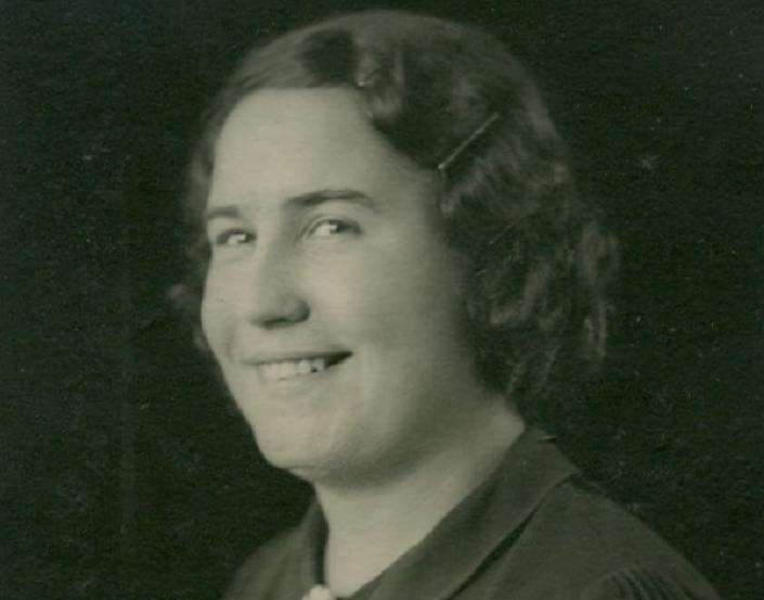 Phyllis Mary Nicholson, pictured in 1938. She was the youngest of the Hill family (5589216)