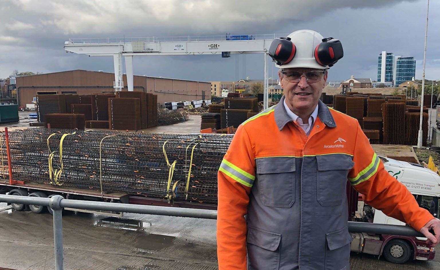 ArcelorMittal Kent Wire's former chief executive Phil Taylor at ArcelorMittal Kent Wire