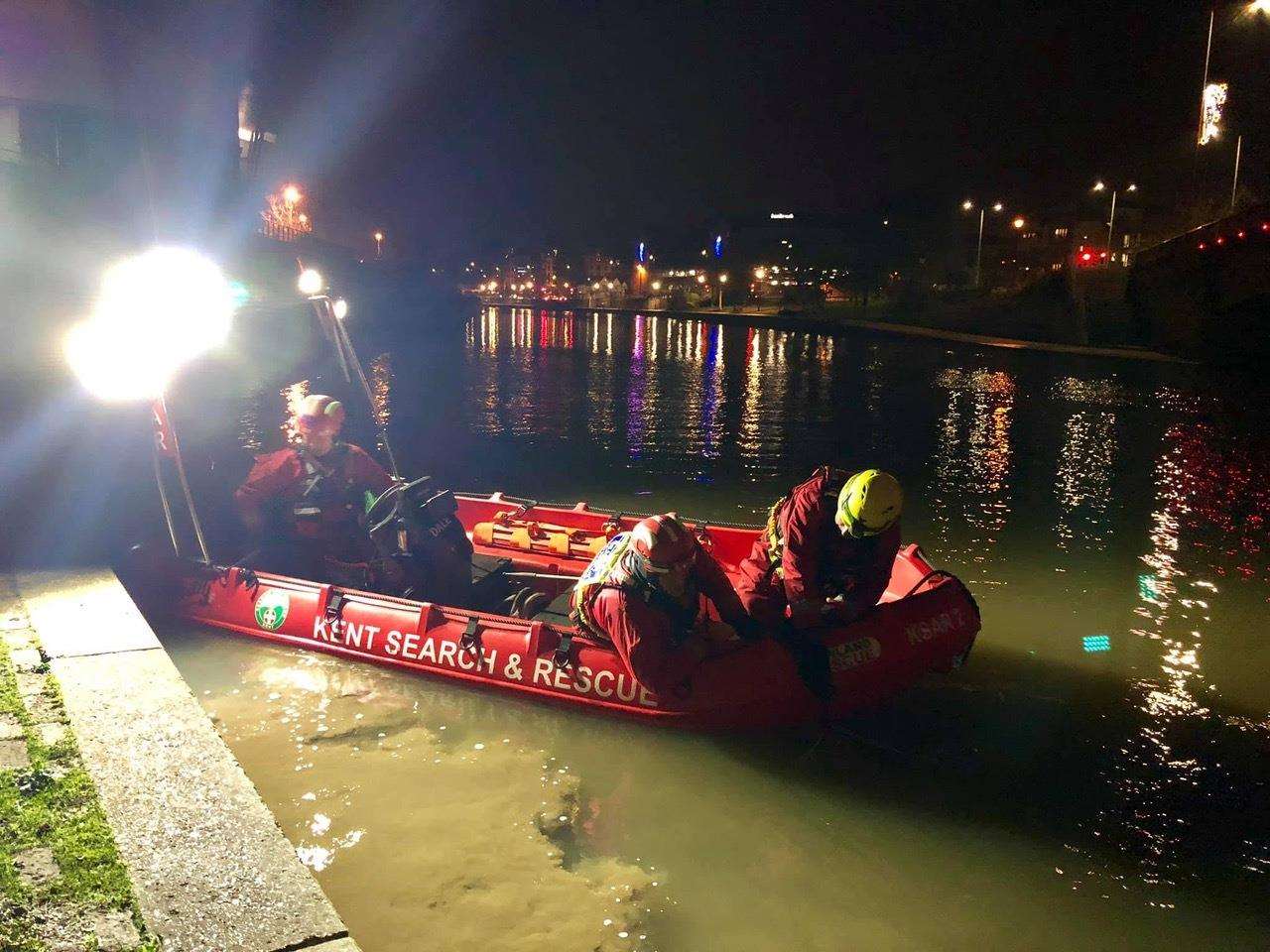 Kent Search and Rescue have been patrolling the River Medway in the run up to Christmas (6019803)