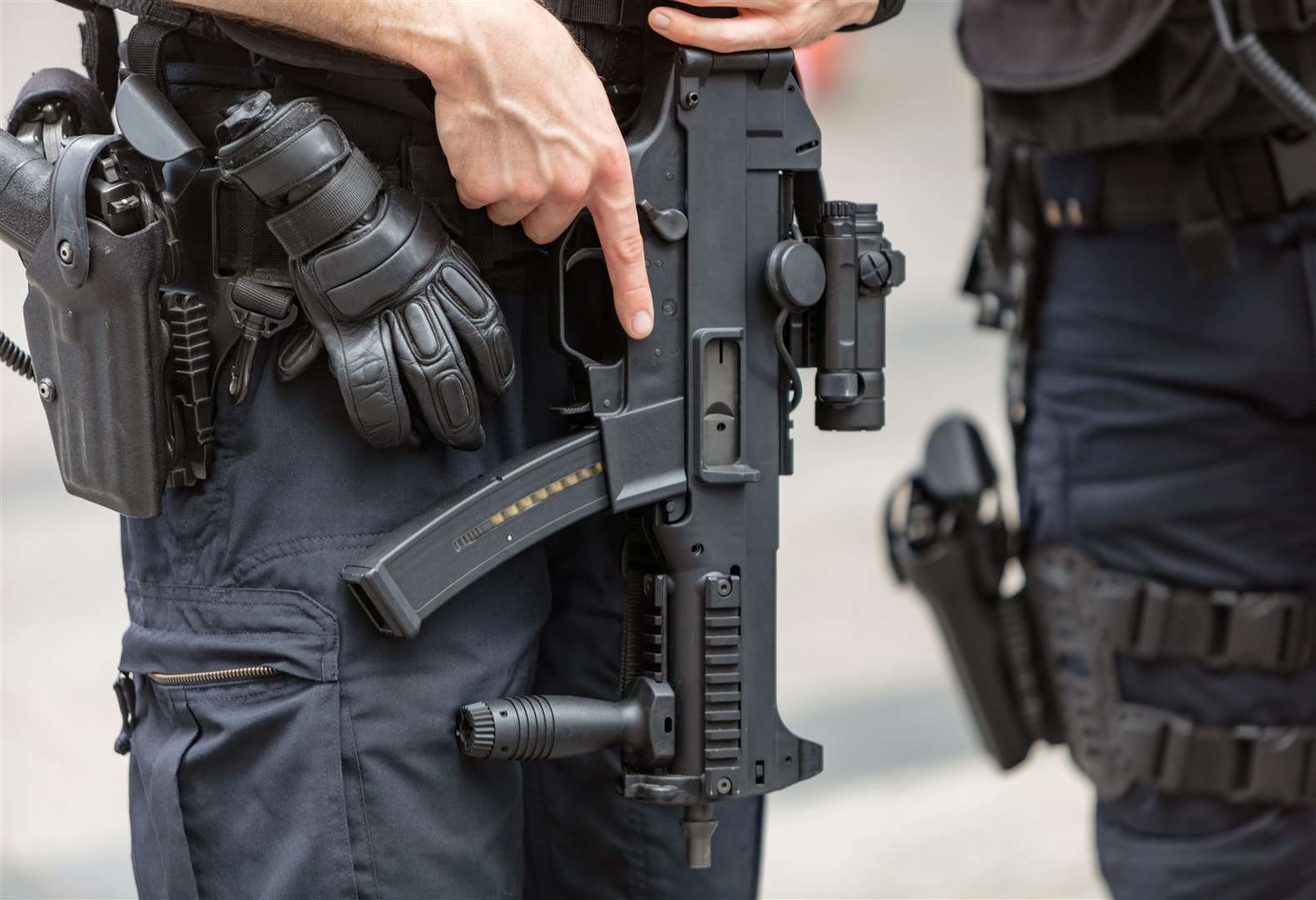 Armed police were called to Gravesend. Stock image