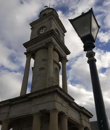 TIMELY HONOUR: The clock tower turned 170 years old in 2007