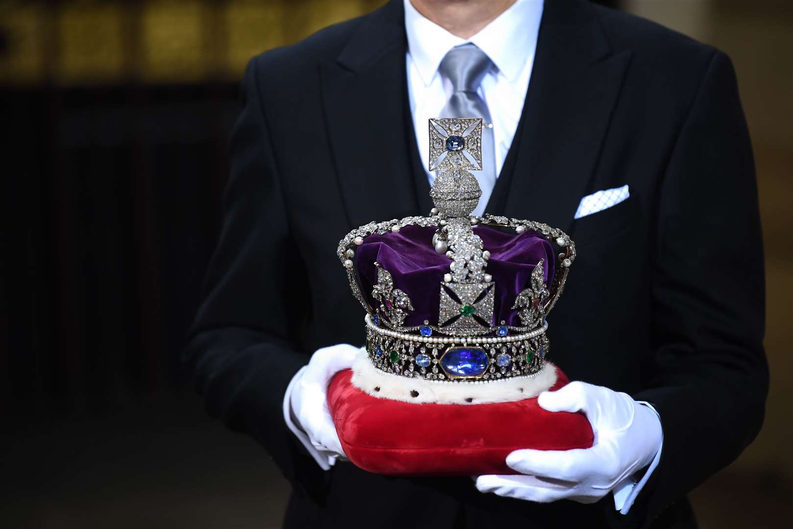 The Imperial State Crown (Victoria Jones/PA)