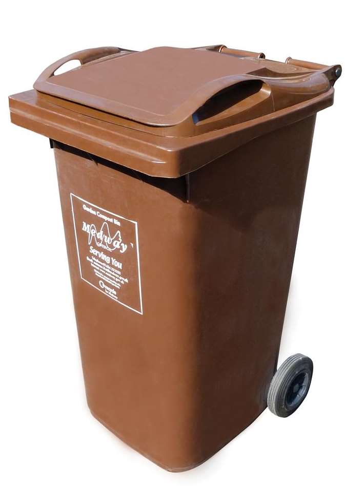 Brown bins for garden and food waste