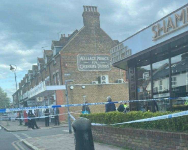 Police were called to Chatterton Road in Bromley after a report of an altercation. Picture: UKNIP