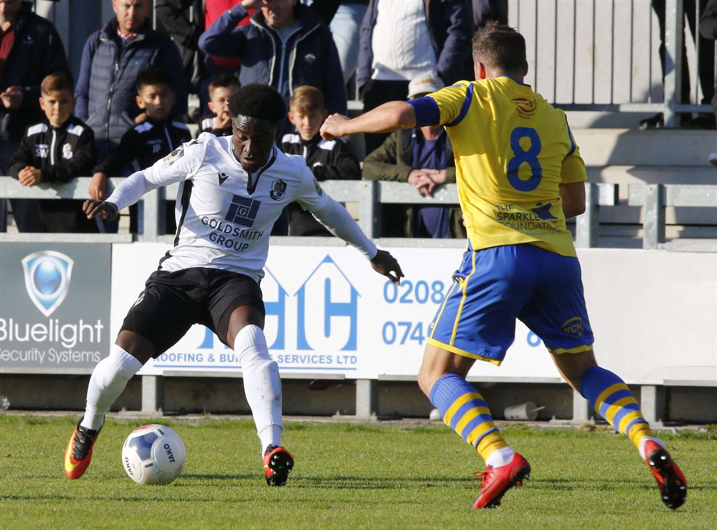 Steve King says Luke Wanadio has been one of the better players since he took over at Dartford Picture: Andy Jones