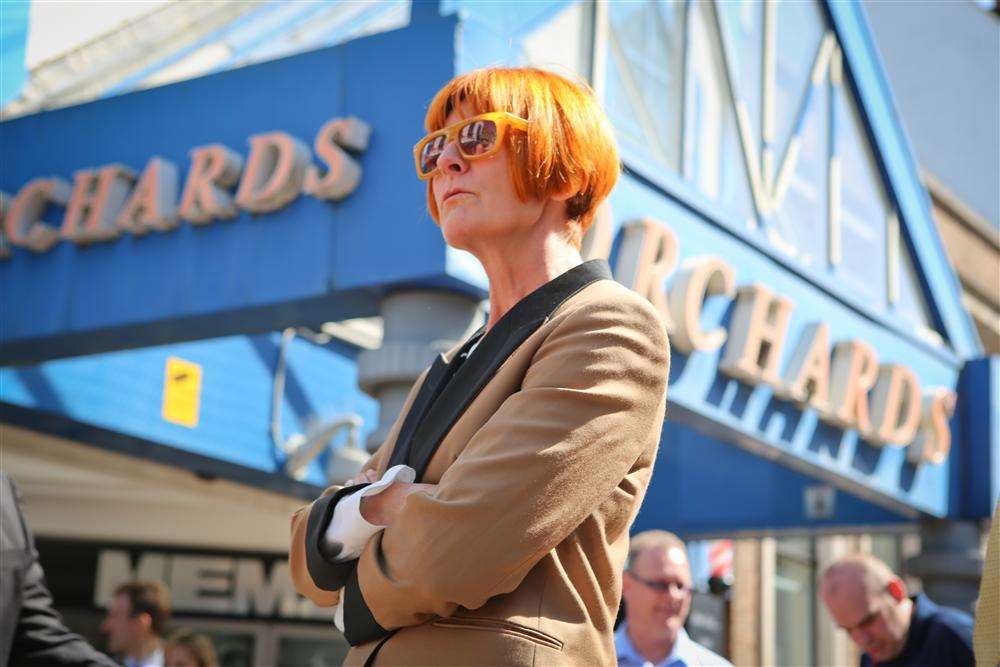 Mary Portas came to Dartford town centre last year.