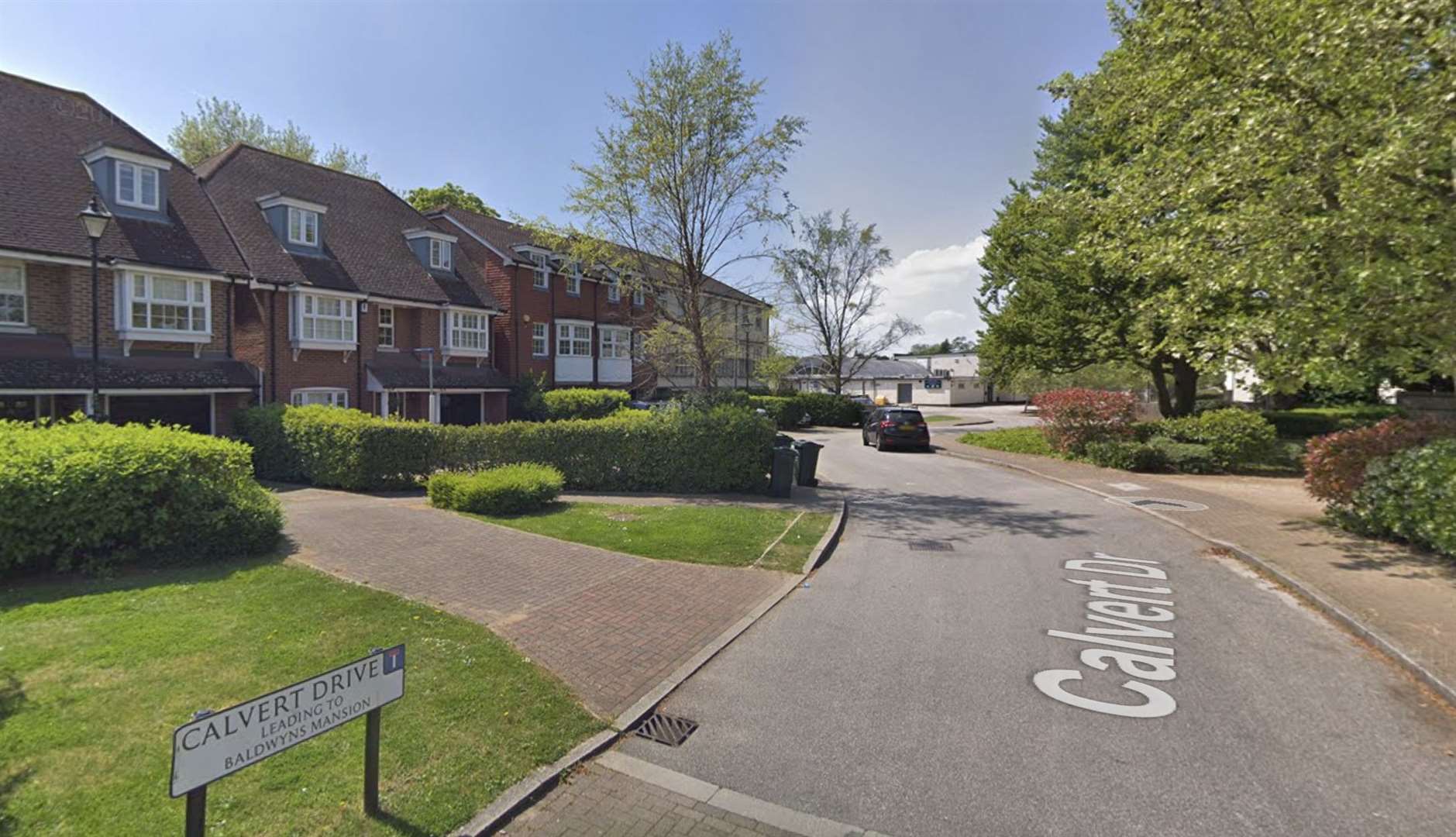 The assault happened in Calvert Drive, Dartford. Picture: Google Maps
