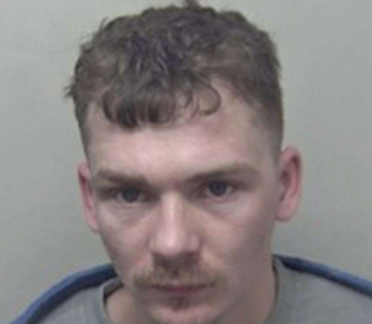 Lewis Guess, who has links to the Thanet area, was wanted on a court warrant. Picture: Kent Police