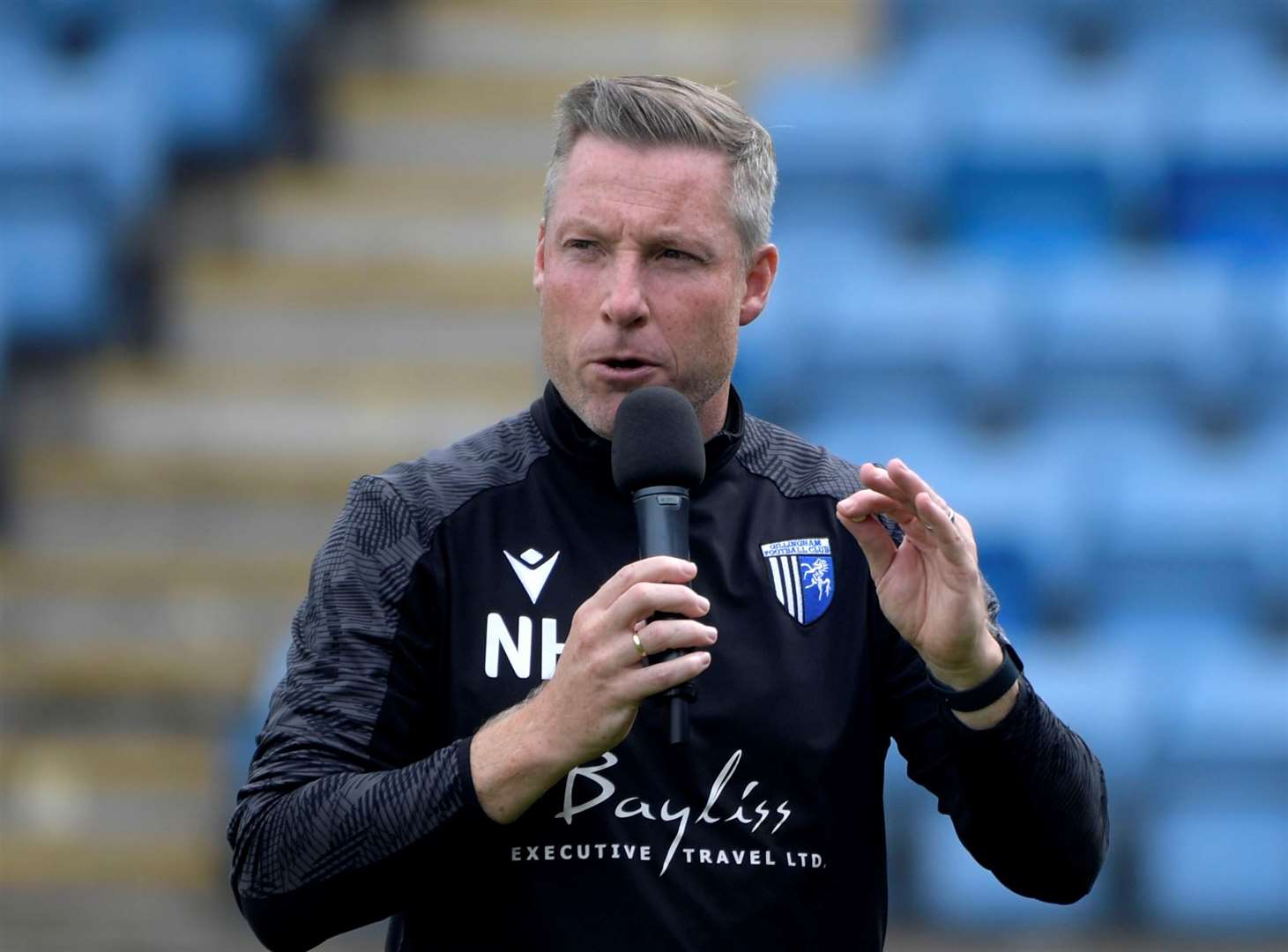 Manager Neil Harris is hoping for a sense of perspective from fans after a bad weekend last time out Picture: Barry Goodwin
