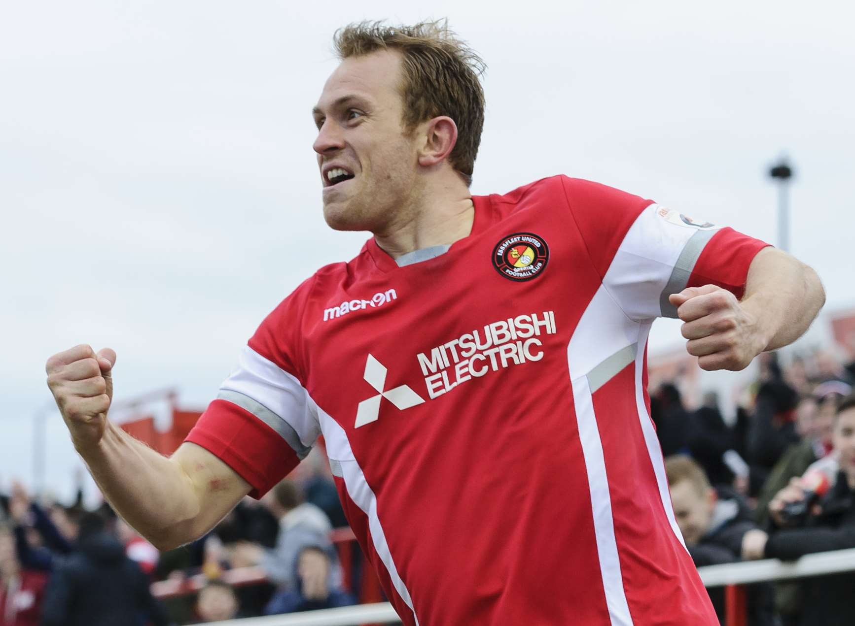 Stuart Lewis swapped Ebbsfleet for Maidstone Picture: Andy Payton