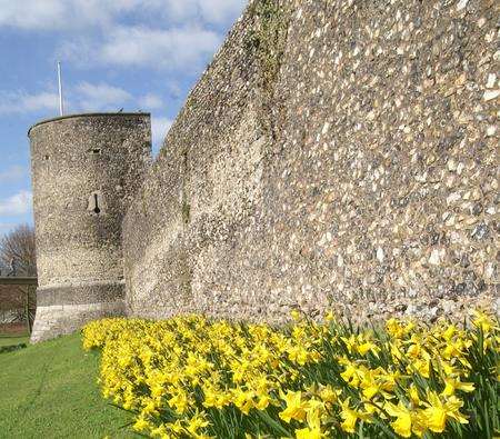 Canterbury city wall