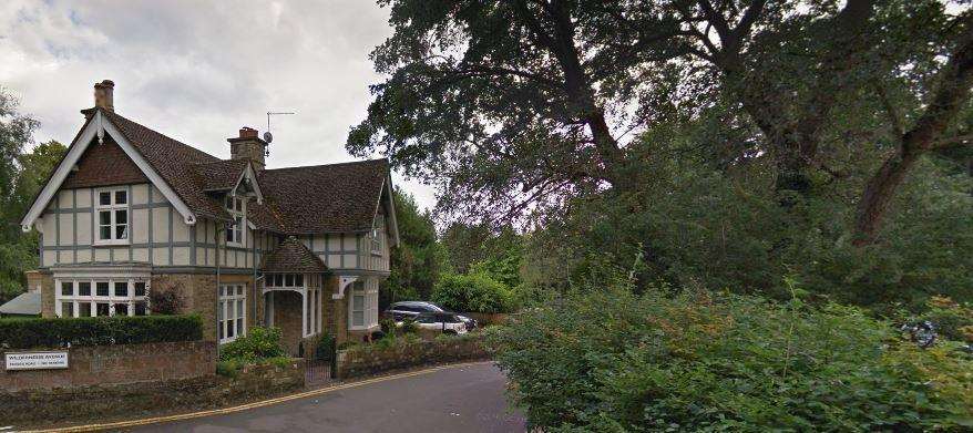 The entrance to the private road Wildernesse Avenue in Seal, Sevenoaks. Picture: Google Street View